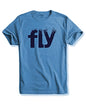 ADRO Fly Mens Cotton Printed T-Shirts (R21-M-FLY-SK_SkyBlue_XL)