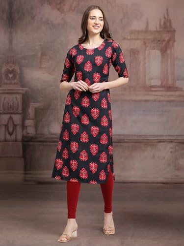Pinkmint Crepe Printed Kurti For Womens College Wear Kurti For Women