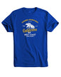 ADRO Summer Adventures California Mens Printed T-Shirt (RNR-M-CLL-RB_Royal Blue_XL)