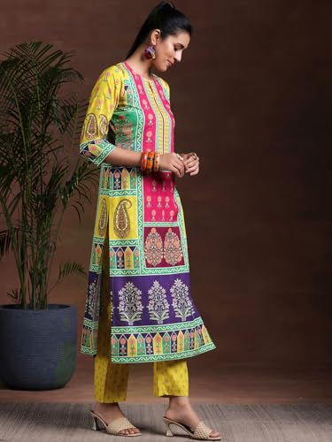 Libas WomenS Poly Crepe Kurta Set (36956