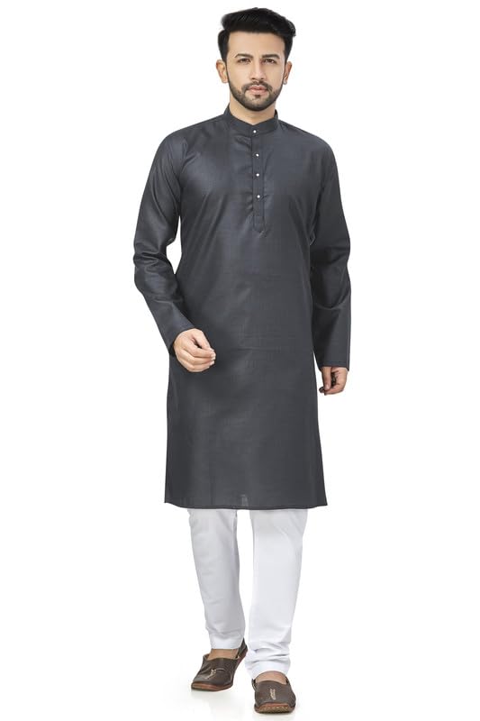 Be Active MenS Traditional Solid Full Sleeves Kurta || Cotton Kurta For Men || Men Kurta For Wedding || Kurta For Men (N-Rfsk00