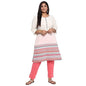 Aurelia Round Neck Cotton Womens Knee Length Kurta (S21AUA11860-P)