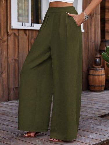TOPLOT Trouser for Women || Loose Fit High-Waist Korean Pants || Formal Trouser for Woman || (Relaxed Fit || Casual) (Pleated-Pa