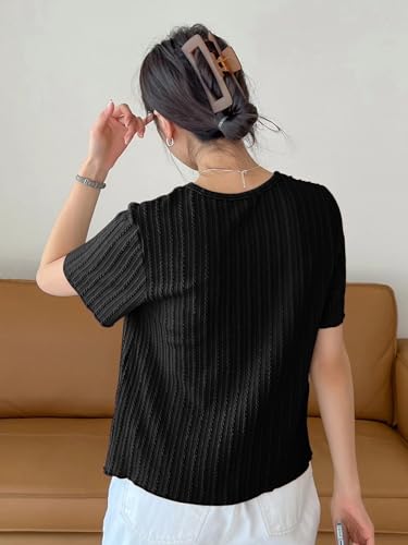 Greciilooks WomenS Fashion Tops  Crop Top, Loose Fit Oversized Shirts & Stylish Korean Tank Tops For Summer Wear