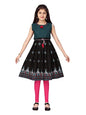 Aarika Girl'S Cotton Regular Tunic Shirt (Kurti-A-20_Black_34)