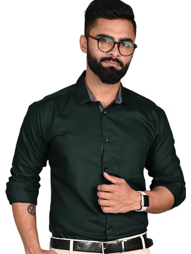 Tee Projekt Casual Shirt for Men Regular Fit Long Sleeve Shirt Suitable for Event Formal Wear