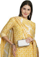 Pinkmint Straight Cotton Printed Kurta And Pant Set With Fancy Dupatta 3 Piece Suit Set Festival