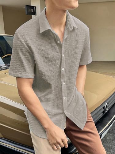Greciilooks For Casual Stylish Polycotton Regular Formal Shirt