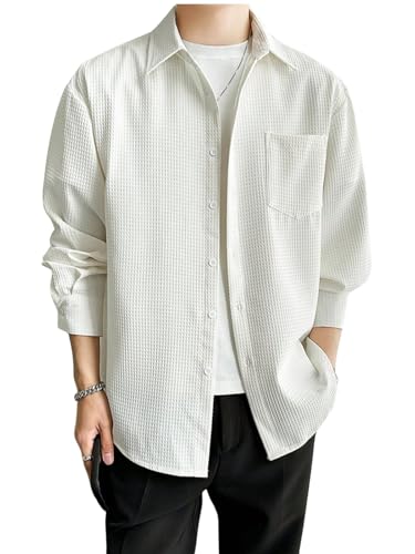Leriya Fashion Textured Shirts for Men || Casual Shirt for Men || Shirt for Men|| Men Stylish Shirt || Men Fancy Shirt || (X-Lar