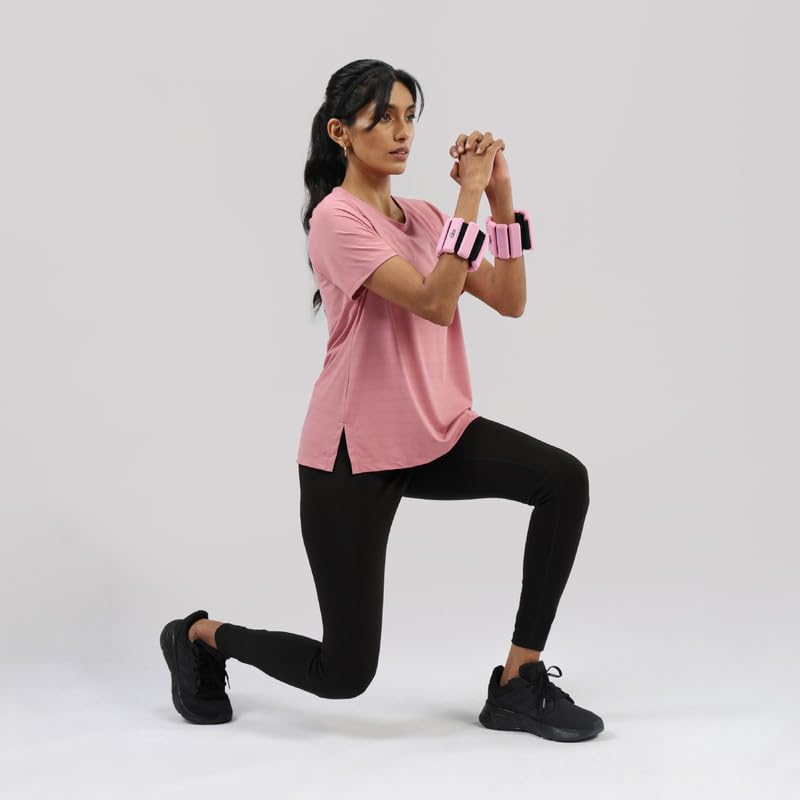 BlissClub Most Breathable - Slit Top, Breathable Comfort Through Tough Moves,Breathable mesh Fabric,Lightweight,Side Slits for C