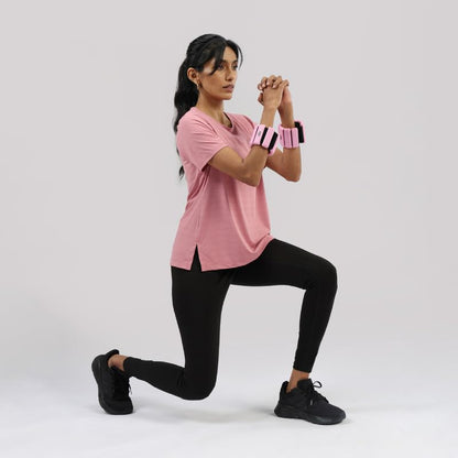 BlissClub Most Breathable - Slit Top, Breathable Comfort Through Tough Moves,Breathable mesh Fabric,Lightweight,Side Slits for C