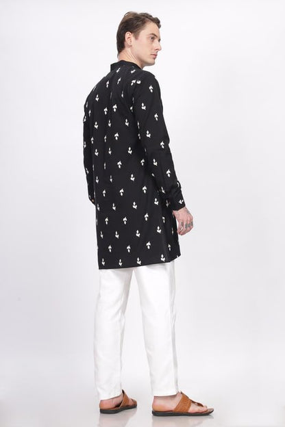 Be Active MenS Traditional Embroidered Full Sleeves Kurta || Cotton Kurta For Men || Men Kurta For Wedding || Kurta For Men (A-