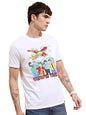 Ketch MenS Relaxed Fit T-Shirt (Khts000768_White1