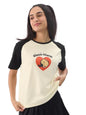The Souled Store Official Popeye: Classic Charm Women and Girls Short Sleeve Round Neck Round Neck Grey Cotton Relaxed Fit T-Shi
