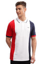 ADRO Regular Fit Polo Tshirt in 100% Cotton Multi Color Polo Also in Plus Size_PN24-L1-RDWHNB-XL