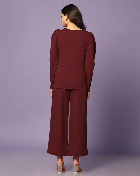 Greciilooks Spandex Ethnic Wear Co Ord Set For Women