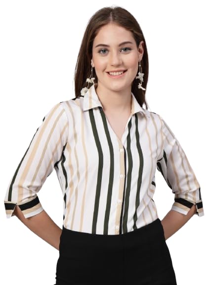 Style Quotient Women Multi Color Formal Shirt