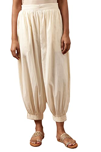 Folksong Pure Cotton Strechable Salwar For Women | Pure Cotton Salwar For Women | Patiala Pants For Women | W For Woman