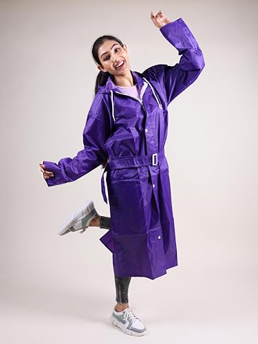 RUPA Womens Maxi Coat (WC01_Purple