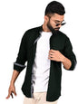 Tee Projekt Shirt for Men Cotton Spread Collar Button Down Long Sleeve Shirt Home, Regular, Home (Pack of 1)