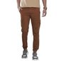 The Indian Garage Co Men Slim Fit Solid Mid-Rise Stretchable Cuffed Cargos