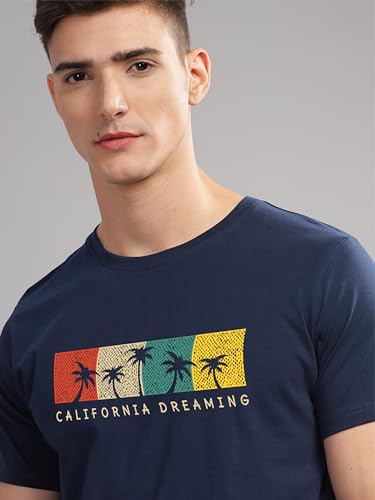 Adro Mens Printed T Shirt | The Super Soft Tshirt In India| Pure Cotton Lycra Breathable Fabric| 4 Way Stretch Smart Tech Fabric