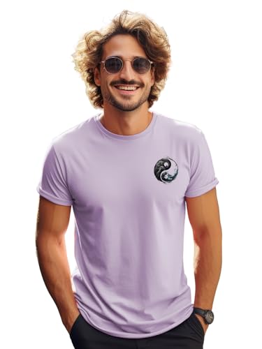ADRO T-Shirts for MenChest Printed T-Shirt for MenCotton Tshirt for Men|RN24-STICK-YONG-PU