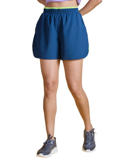Nykd (Nyat275 Solid Running & Gym Shorts For Women | Soft & Comfortable With Adjustable Drawcords & 2 Side Pockets | Ideal For W