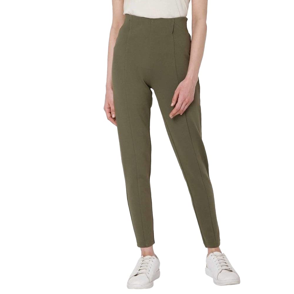 Vero Moda WomenS Regular Casual Pants (10272871-Navy Blazer_Navy M)