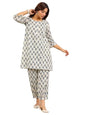 Libas WomenS Cotton Co-Ord Set (400436H