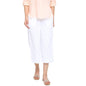 Fabindia Women Cotton Chikankari Cullotes White_S