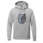 ADRO Men's Cotton Neck Hooded Sweatshirt (H22-2-WINN-GR_Grey_XL)
