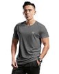 EYEBOGLER Mens Round Neck Half Sleeve Solid Dry Fit Tshirt Pack of 1