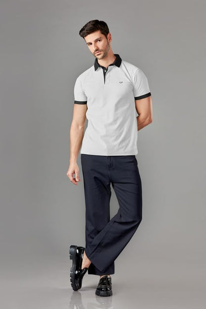 BE ACTIVE Mens Casual Polo Tshirt with Contrast Collar|| Tshirt for Men || Tshirt for Men Stylish || Tshirt for Men Polo (PTP00