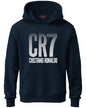 ADRO Men's Cotton Neck Hooded Sweatshirt (H20-M-CR07-NB_Navy_XL)