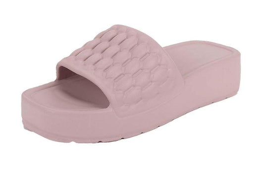 Ortho Joy Eva Sliders For Women || Waterproof & Everyday Flip Flops For Ladies || Slippers With Cushion Foot Bed || Anti-Slip So