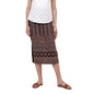 Fabindia Cotton Western Skirt Grey