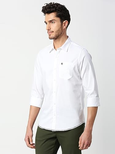 Thomas Scott Long Sleever Solid Color Regular Fit Casual Shirts for Mens