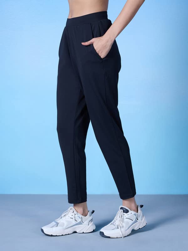 Nykd All Day Zipped Polyster Anti-Odor Go To Travel/Lounge Pants For Women With Pockets & Ultra Comfort For All Occasions Travel