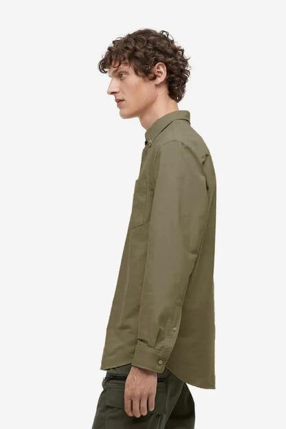 BE ACTIVE Mens Regular Fit Shirt (RF0020_MUD Green
