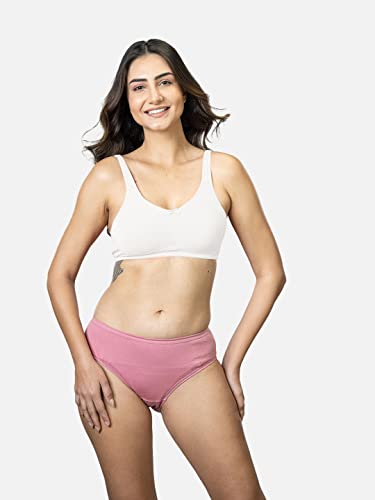 Lyra 515 Valentina Full Covarage Solid Coloured Premium Cotton Moulded C-Cup Bra For Women White