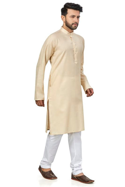 Be Active MenS Traditional Solid Full Sleeves Kurta || Cotton Kurta For Men || Men Kurta For Wedding || Kurta For Men (N-Rfsk00