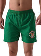 The Souled Store Official Stranger Things: Hawkins Mens And Boys Regular Fit Graphic Printed Cotton Green Color Men Boxer Shorts