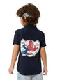 The Souled Store Officials Spider-Man Originals: Web of Justice Boys Short Sleeves Collared Neck Button Graphic Printed Cotton S