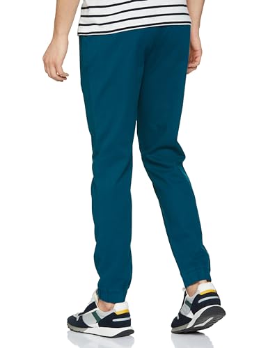 FYLTR Mens Taper Fit Stretch Cotton Joggers with Elasticated Waistband & Drawstrings