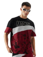 The Souled Store Official Avengers: The Heroes Mens Oversized Fit Half Sleeve Graphic Printed Cotton Multi Color T-Shirts