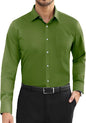 CB-COLEBROOK Mens Cotton Casual Classic Design Button Up Shirt with Chest Pocket, Male Clothes for Spring and Fall Business Occ