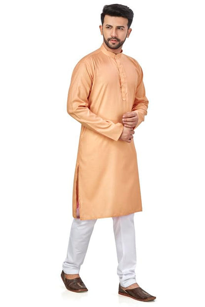 Be Active MenS Solid Cotton Blend Kurta Set || Men Kurta Pajama || Men Kurta Pajama Set || Kurta Pajama For Men (N-Rfsk0001 35