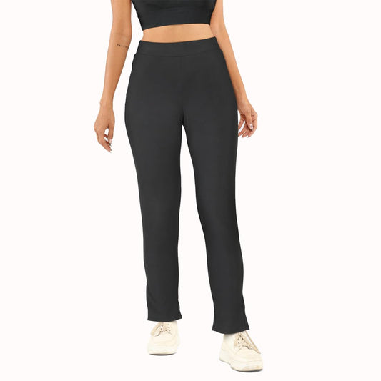 Blissclub Womens Regular Power Up Pants_Bliss Black