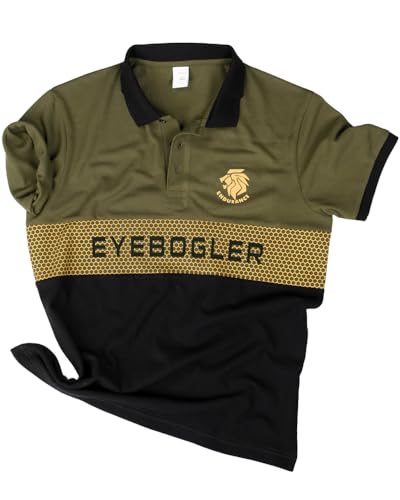 EYEBOGLER Regular FIT Polo Neck T-Shirt Green